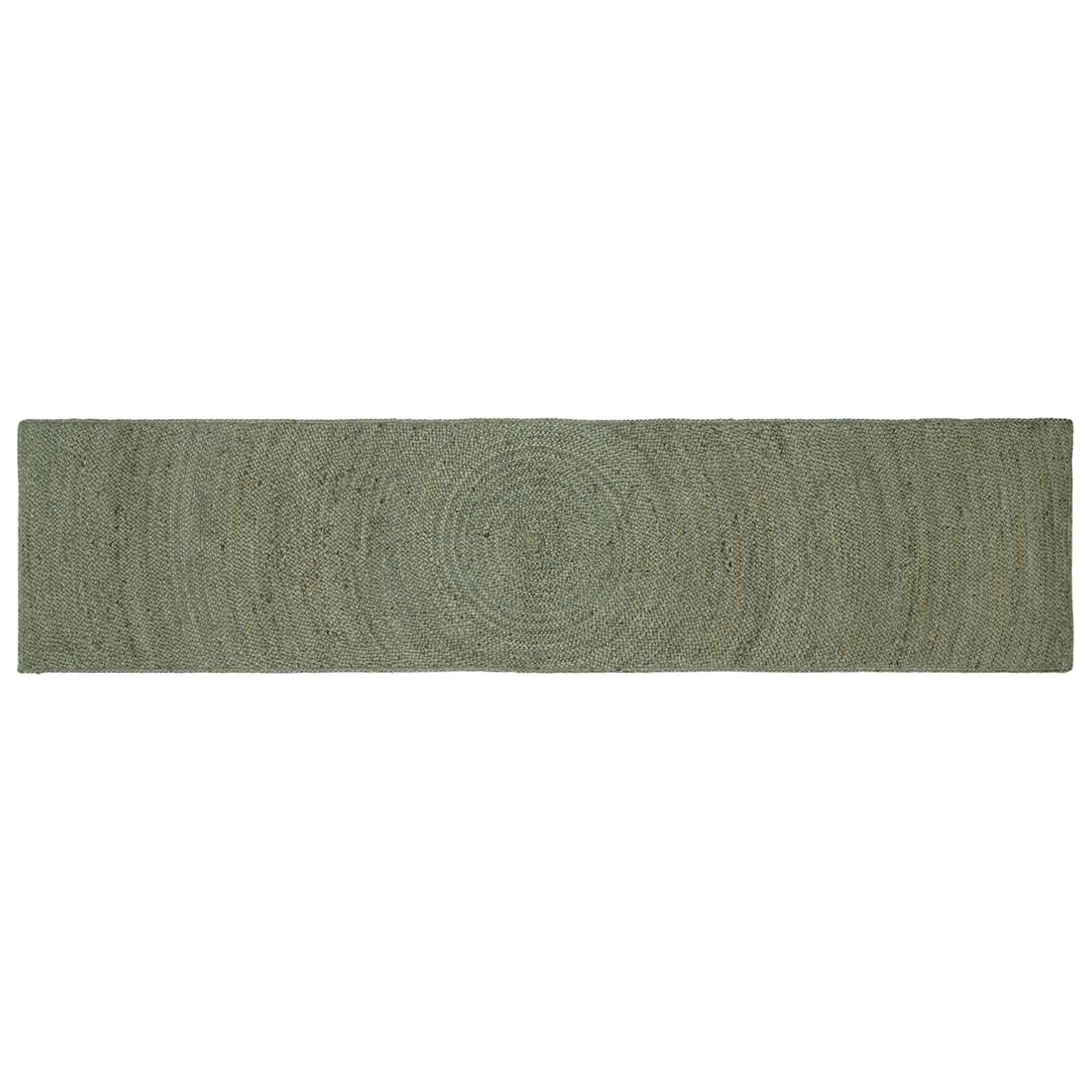 Vloerkleden Olijfgroen 60 x 250 cm Jute