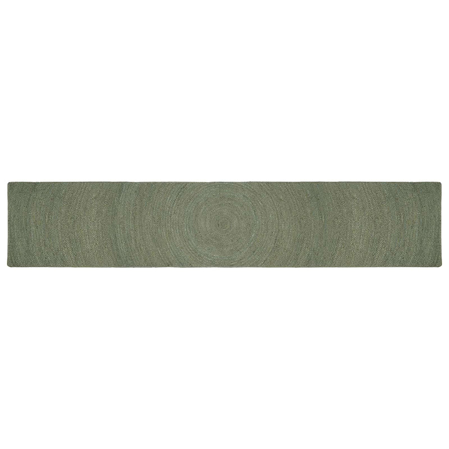 Vloerkleden Olijfgroen 60 x 400 cm Jute