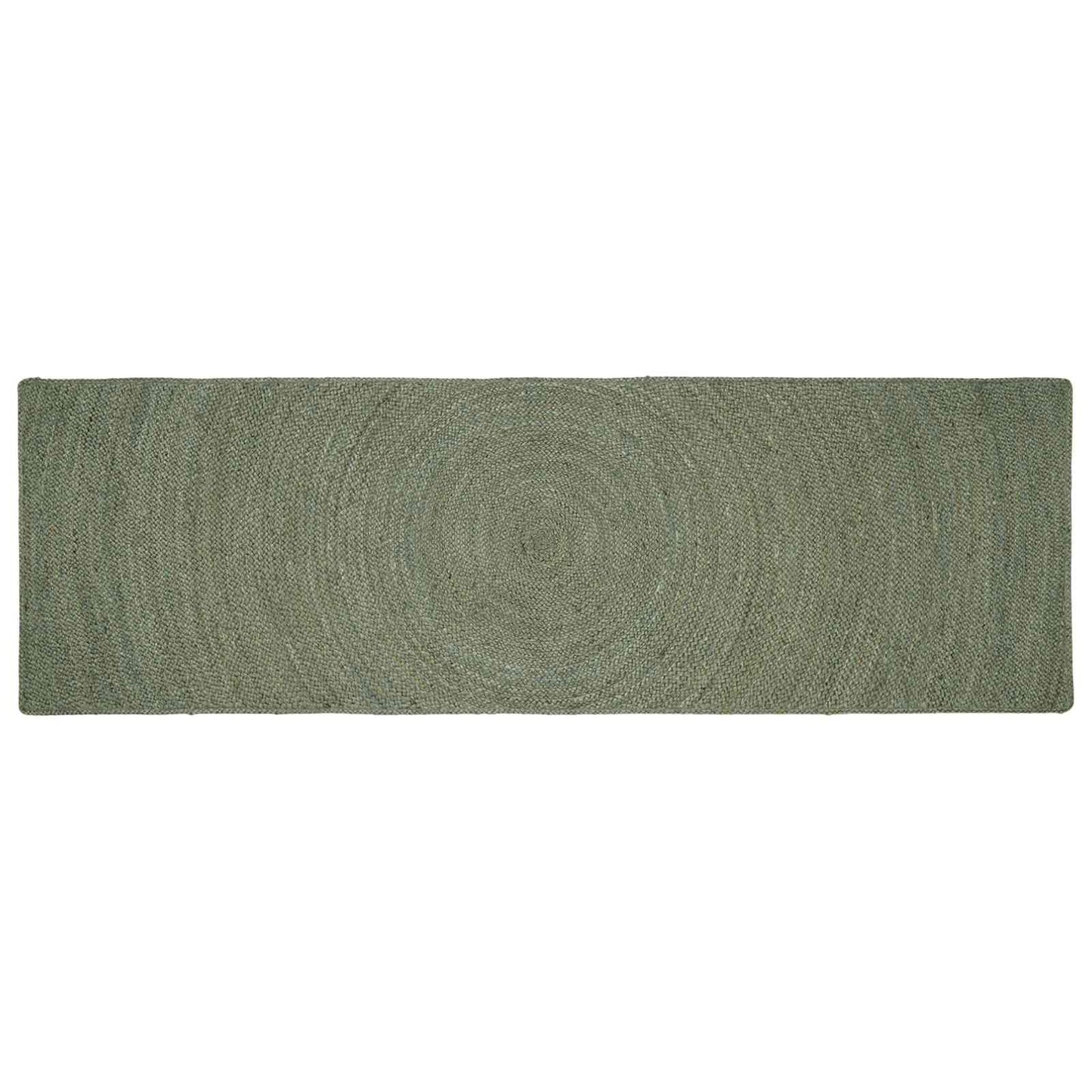 Vloerkleden Olijfgroen 80 x 250 cm Jute