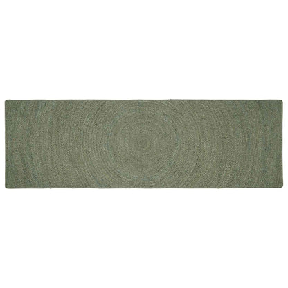 Vloerkleden Olijfgroen 80 x 300 cm Jute