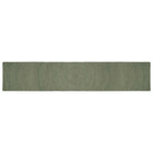 Olive Green Rugs 80 x 400 cm Jute