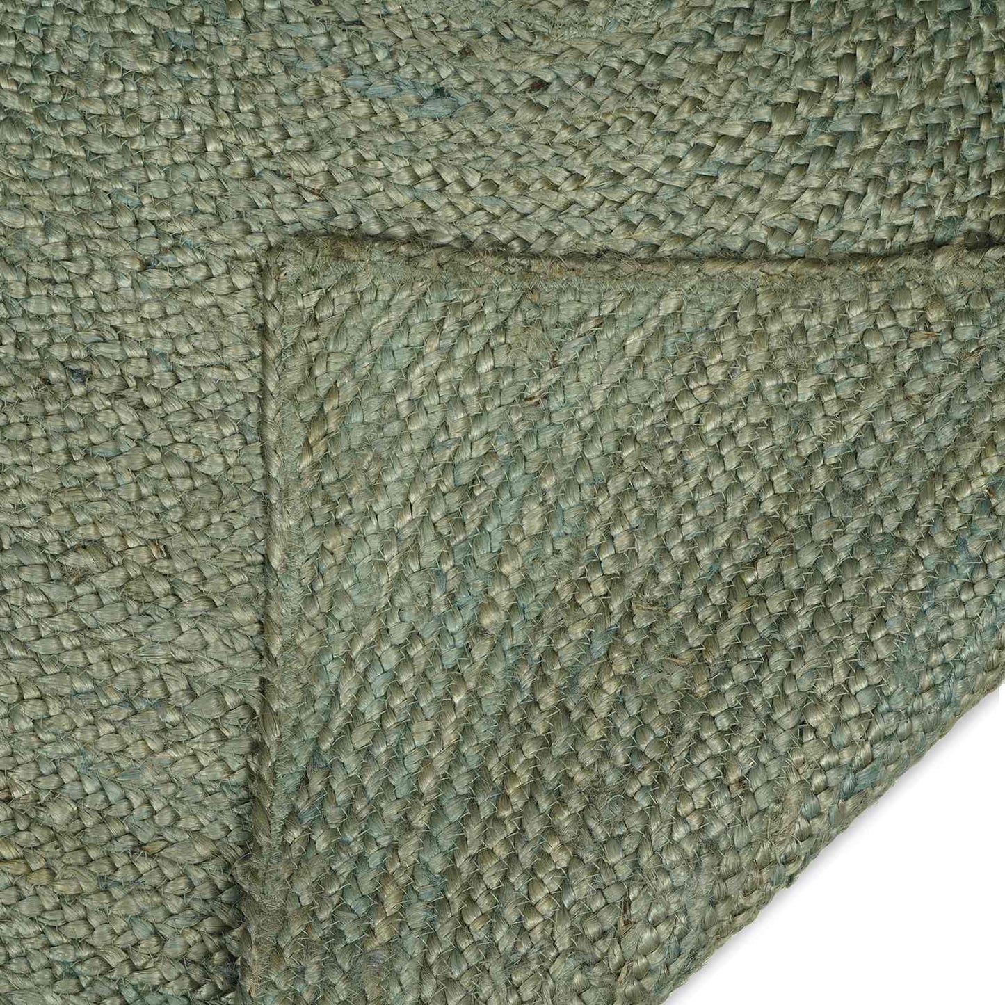 Vloerkleden Olijfgroen 100 x 200 cm Jute