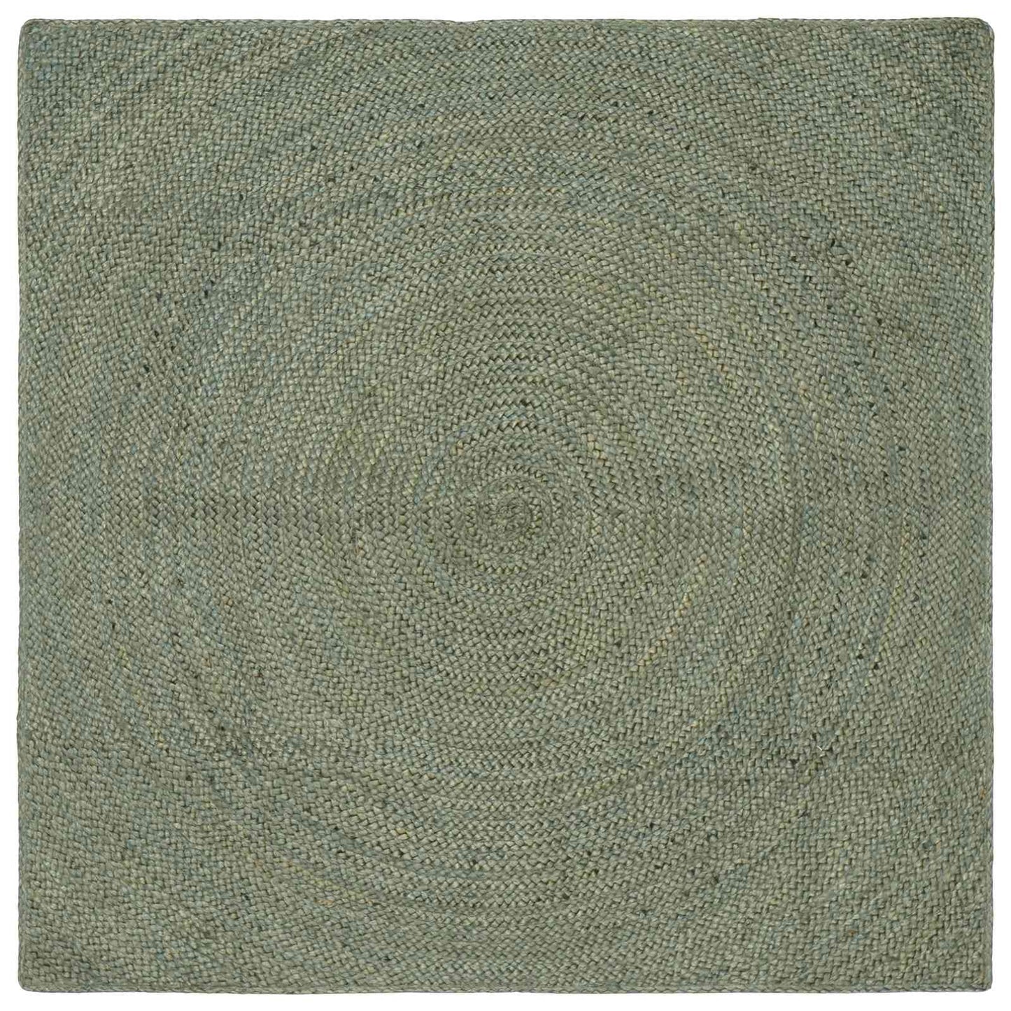 Vloerkleden Olijfgroen 120 x 120 cm Jute
