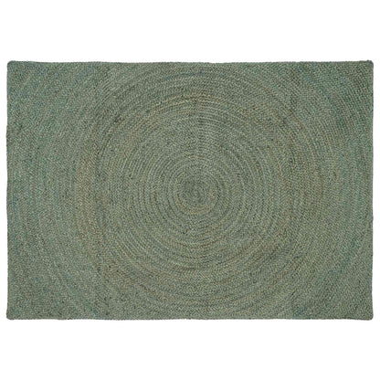 Vloerkleden Olijfgroen 140 x 200 cm Jute