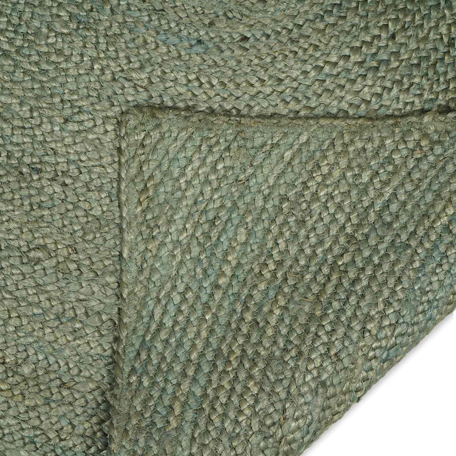 Vloerkleden Olijfgroen 200 x 200 cm Jute