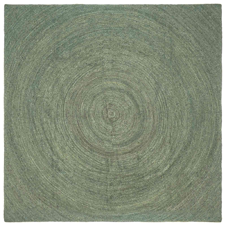 Vloerkleden Olijfgroen 200 x 200 cm Jute