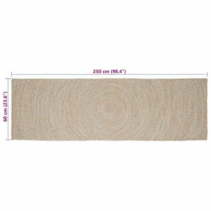 Vloerkleed Jute 60 x 250 cm