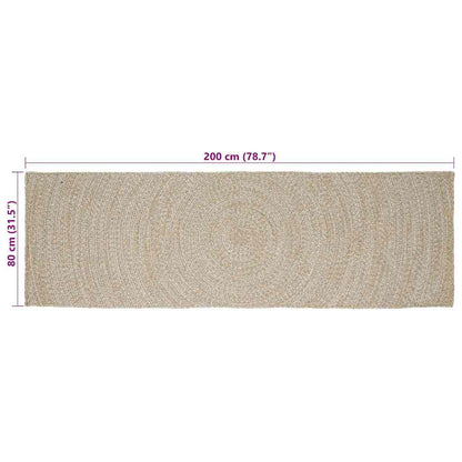 Vloerkleed Jute 80 x 200 cm