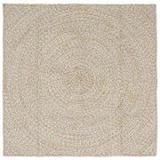 Vloerkleed jute 120x120 cm vierkant