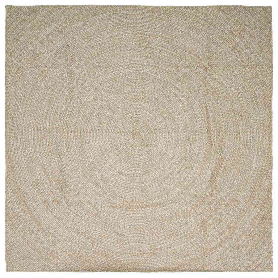 Vloerkleed Jute 240 x 240 cm