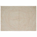 Vloerkleden Rechthoekig Natuurlijk en Wit 240 x 340 cm Jute