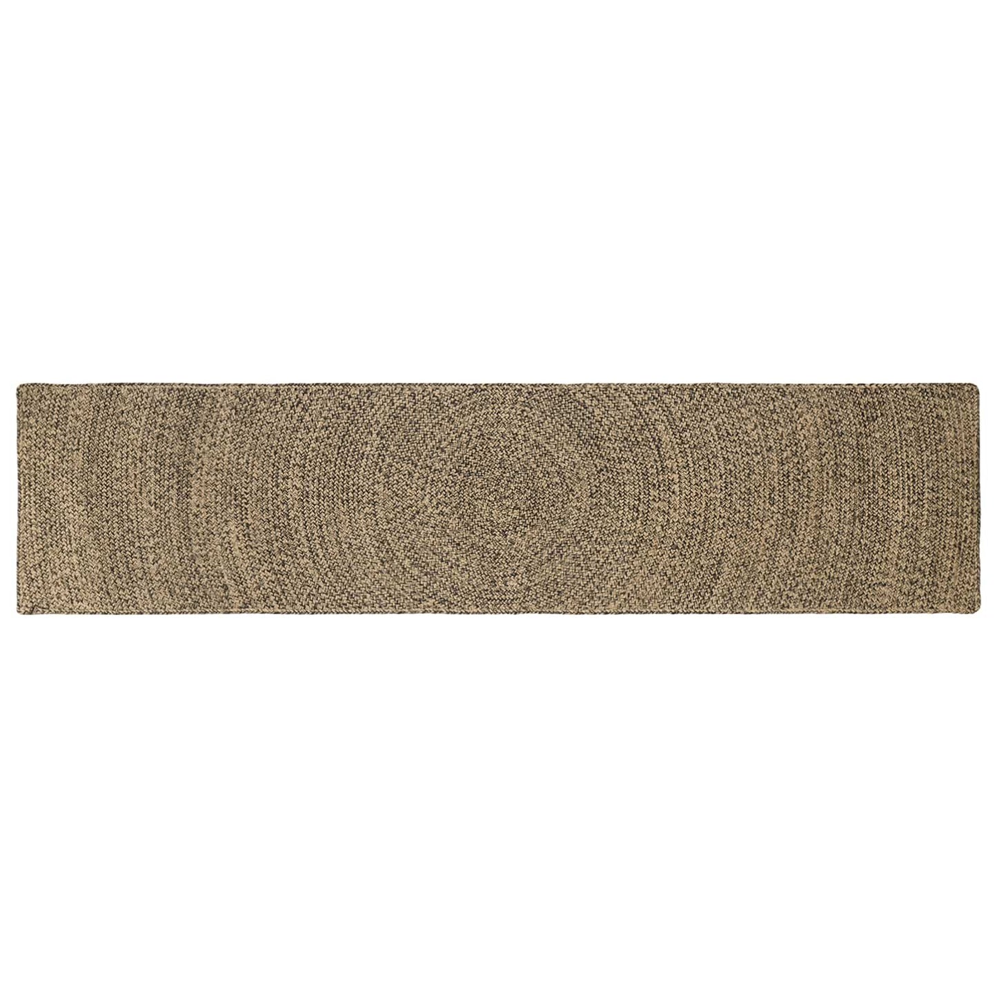 Vloerkleden Naturel en Zwart 60 x 300 cm Jute