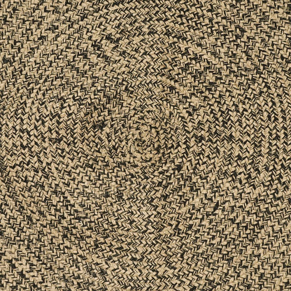 Vloerkleden Naturel en Zwart 80 x 300 cm Jute