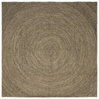 Rugs Natural and Black 200 x 200 cm Jute