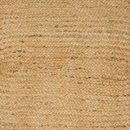 Vloerkleed Natuurlijk En Zwart 300 X 300 Cm Jute 100 x 152 cm Naturel