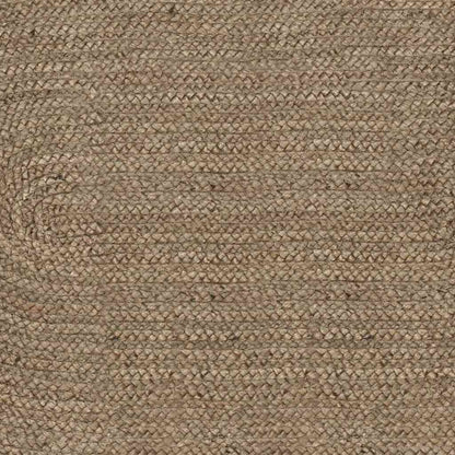 Vloerkleed Natuurlijk En Zwart 300 X 300 Cm Jute 205 x 305 cm Grijs
