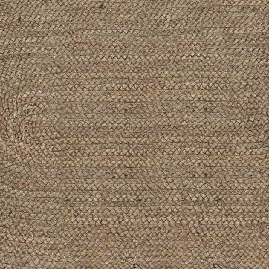 Vloerkleed Natuurlijk En Zwart 300 X 300 Cm Jute 205 x 305 cm Grijs