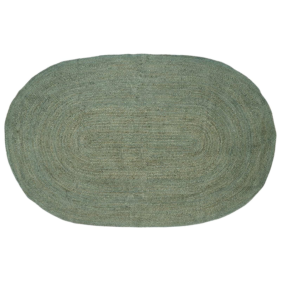 Vloerkleden Olijfgroen 152 x 245 cm Jute