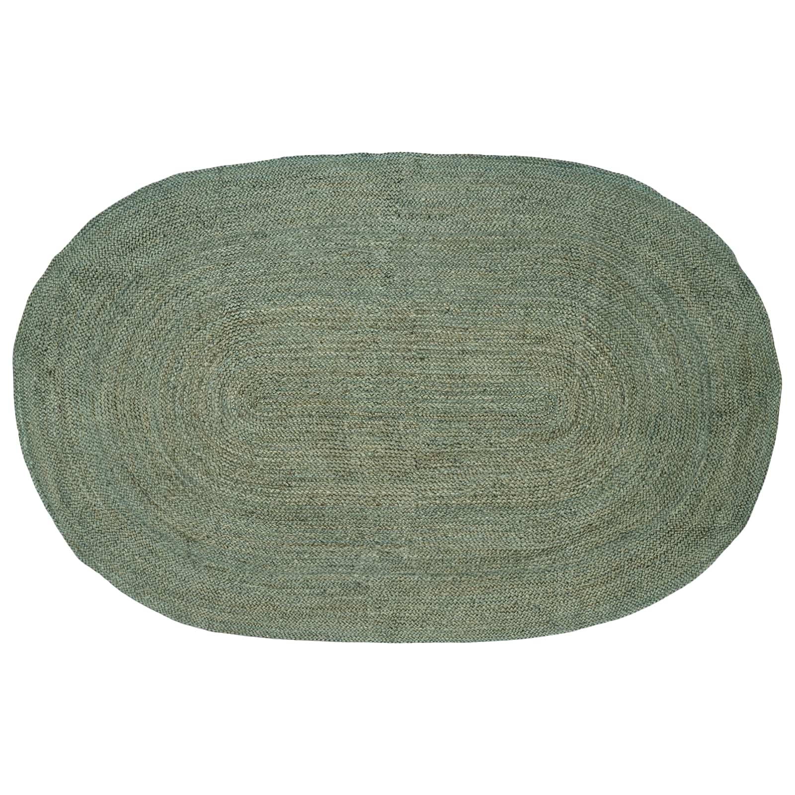 Vloerkleden Olijfgroen 205 x 305 cm Jute