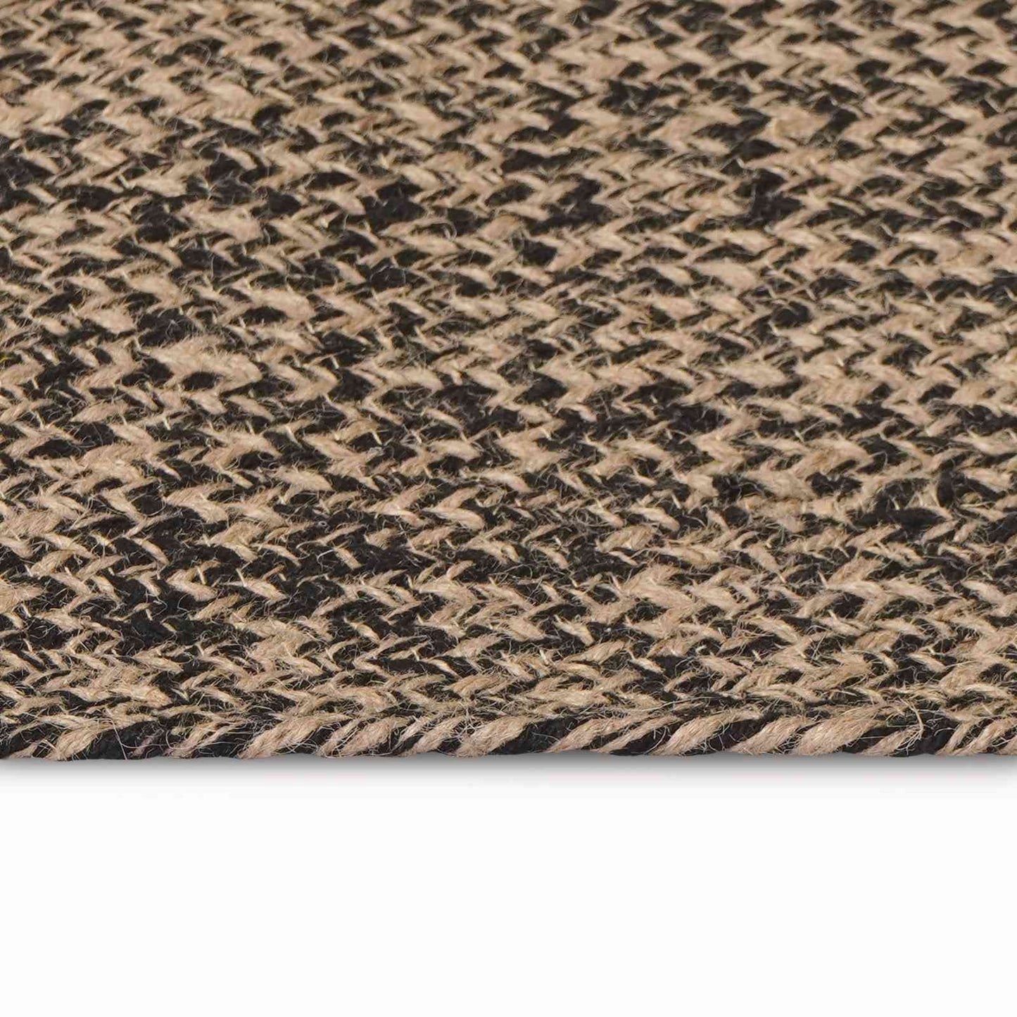 Vloerkleden Zwart 100 x 152 cm Jute