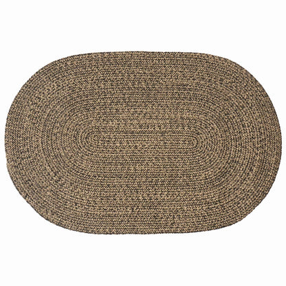 Vloerkleden Zwart 100 x 152 cm Jute