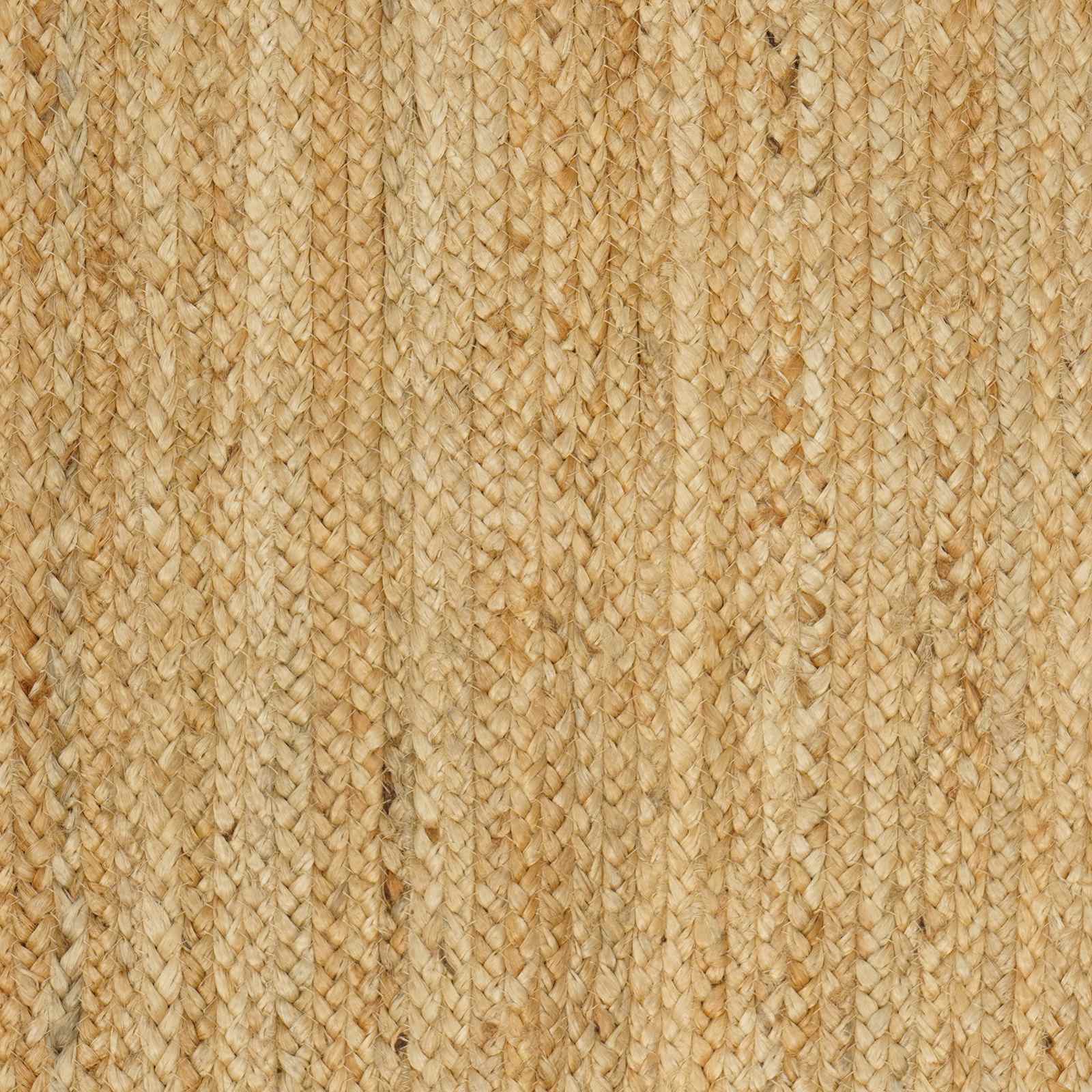 Vloerkleden Rechthoekig Natuurlijk en Grijs 80 x 400 cm Jute