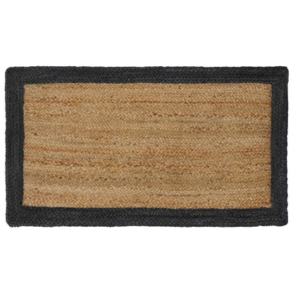 Vloerkleden Rechthoekig Natuurlijk en Grijs 60 x 110 cm Jute