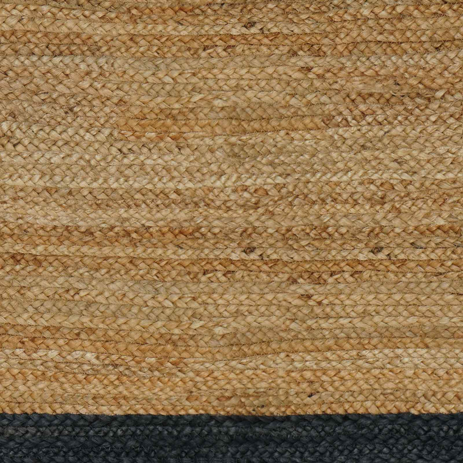 Vloerkleden Rechthoekig Naturel en donkergrijs 120 x 170 cm