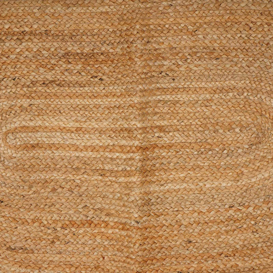 Gebied Tapijt Donkergrijs 100 x 152 cm Jute