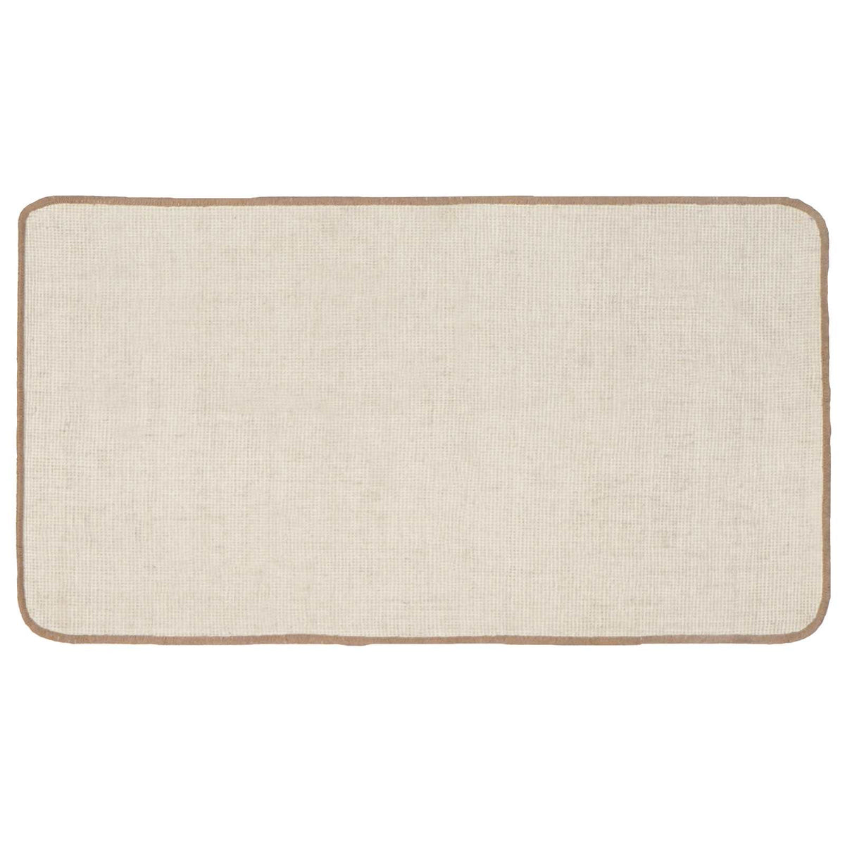 Gebied Tapijt Licht Bruin 60 x 110 cm Jute