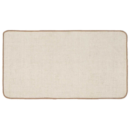 Gebied Tapijt Licht Bruin 60 x 110 cm Jute