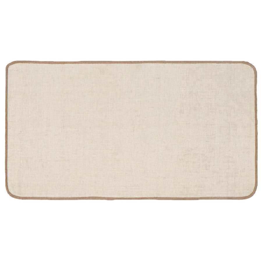 Gebied Tapijt Licht Bruin 60 x 110 cm Jute