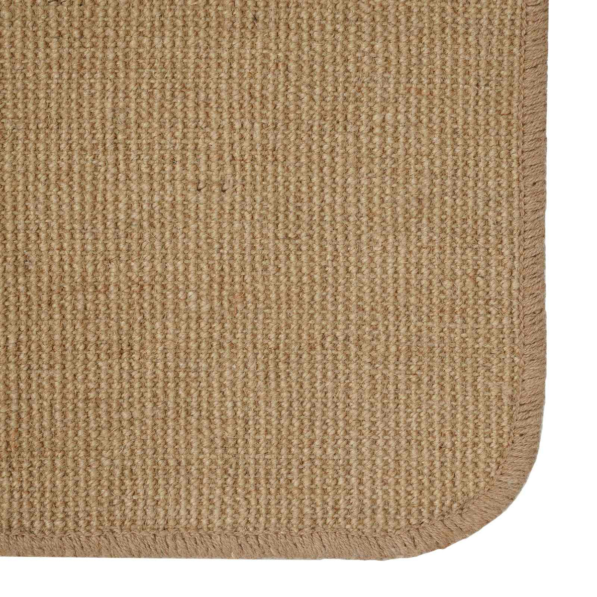 Gebied Tapijt Licht Bruin 80 x 150 cm Jute