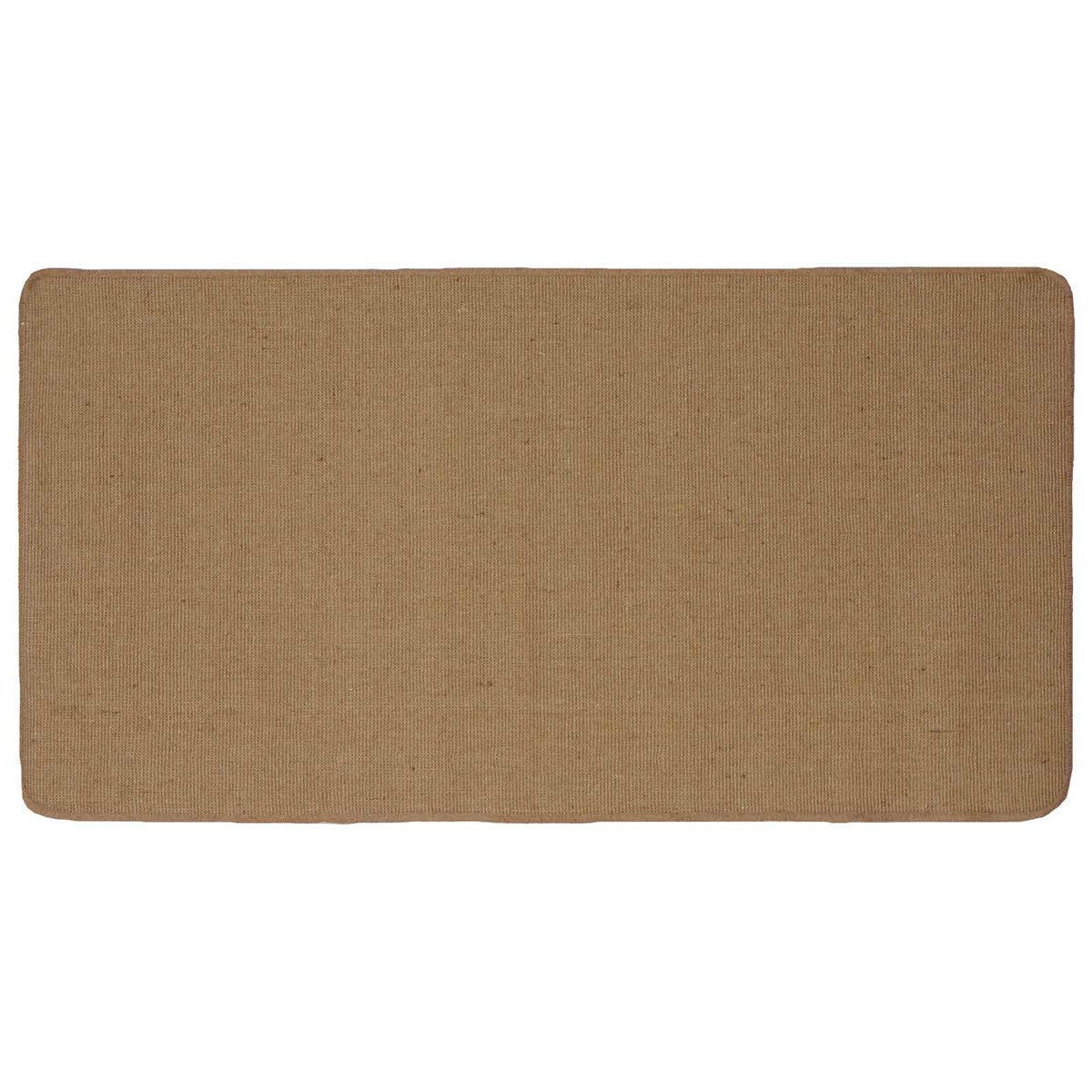Gebied Tapijt Licht Bruin 80 x 150 cm Jute