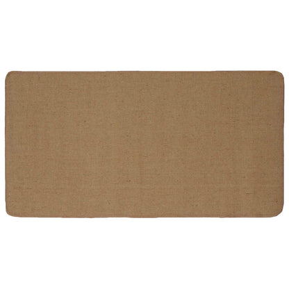 Gebied Tapijt Licht Bruin 80 x 150 cm Jute