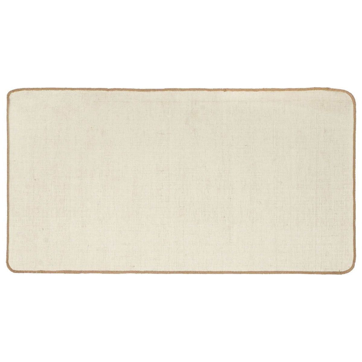 Gebied Tapijt Licht Bruin 80 x 150 cm Jute