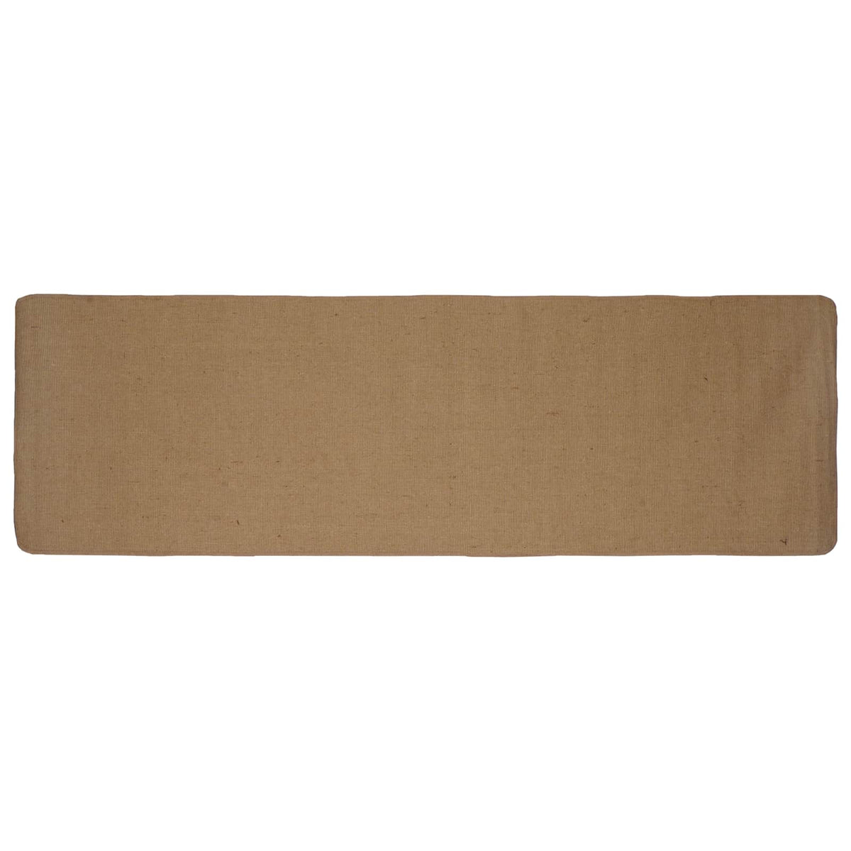 Gebied Tapijt Licht Bruin 80 x 250 cm Jute