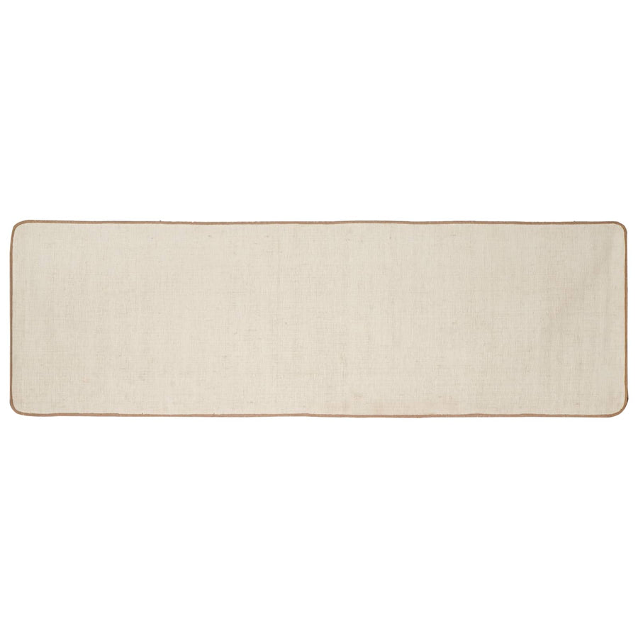 Gebied Tapijt Licht Bruin 80 x 250 cm Jute