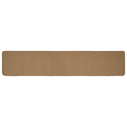 Gebied Tapijt Licht Bruin 80 x 400 cm Jute