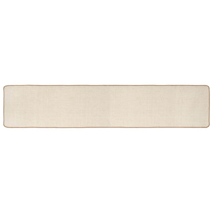 Gebied Tapijt Licht Bruin 80 x 400 cm Jute