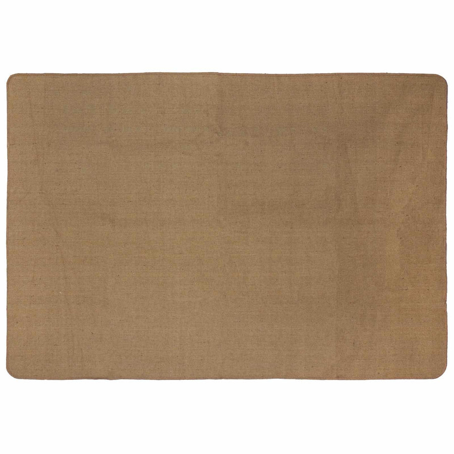 Gebied Tapijt Licht Bruin 200 x 290 cm Jute