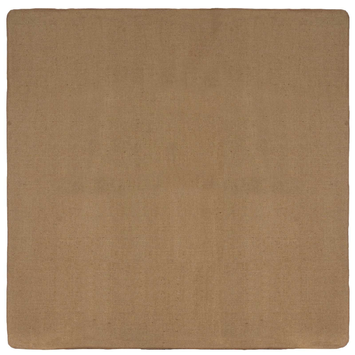 Gebied Tapijt Licht Bruin 300 x 300 cm Jute