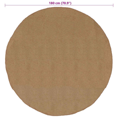 Tapijt Naturel Ø 180 cm Jute