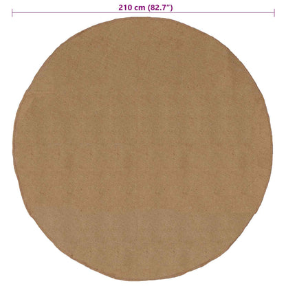 Tapijt Naturel Ø 210 cm Jute