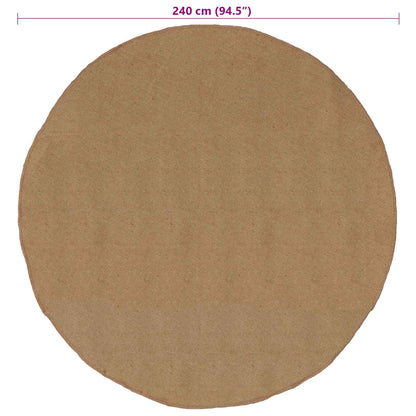 Tapijt Naturel Ø 240 cm Jute