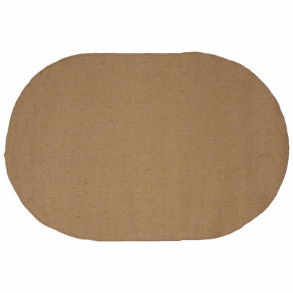 Vloerkleden Rechthoekig Naturel 122 x 183 cm Jute