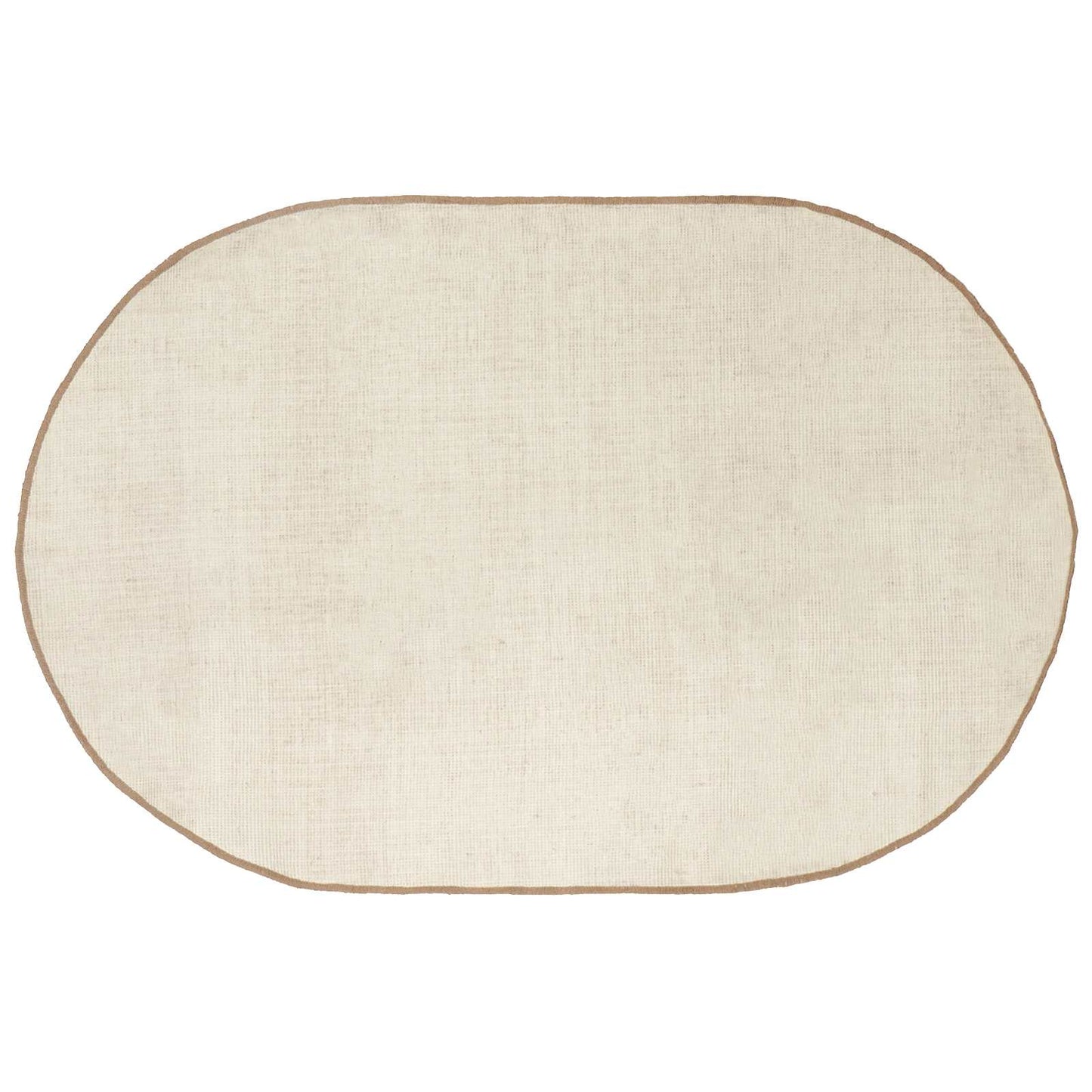 Vloerkleden Rechthoekig Naturel 122 x 183 cm Jute