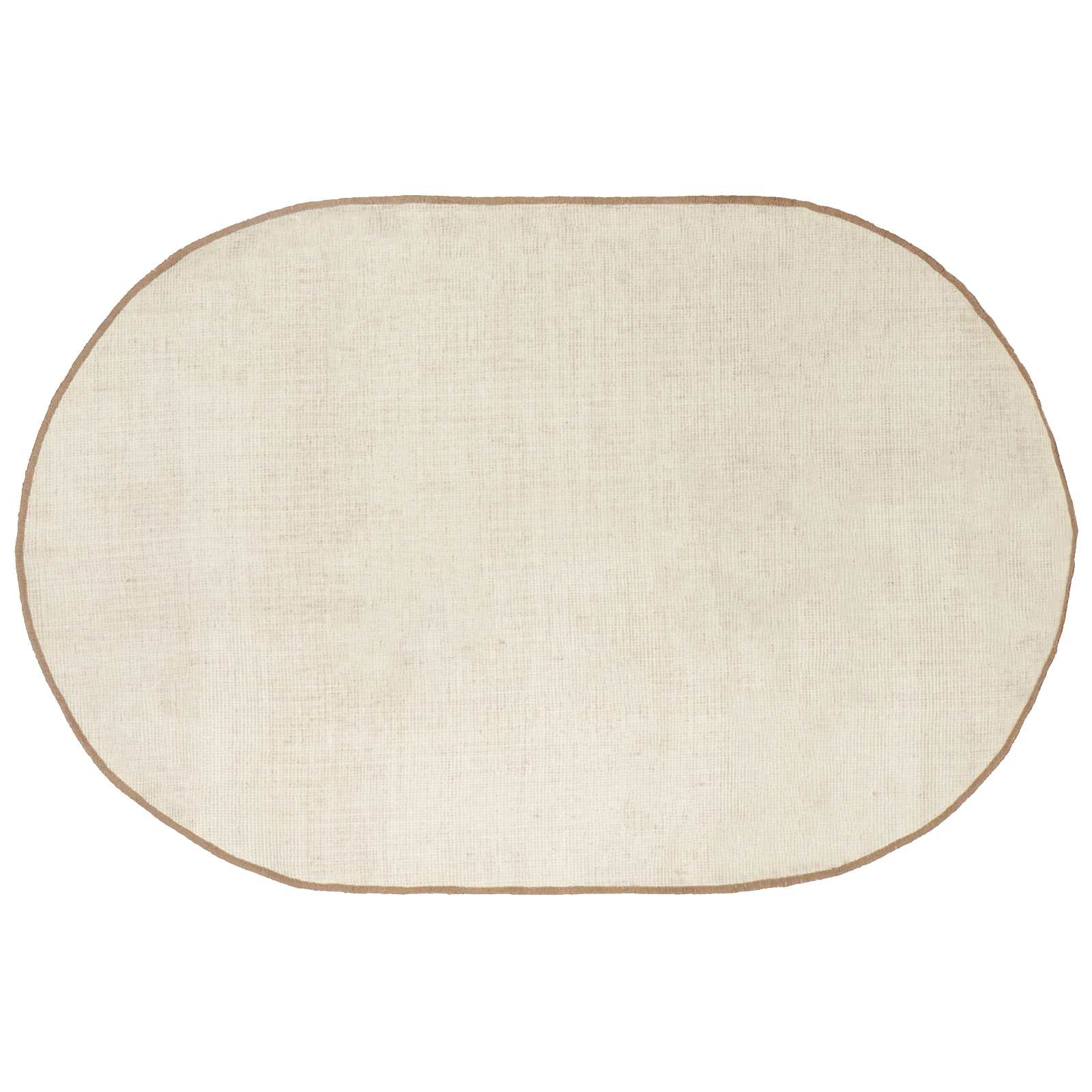Vloerkleden Rechthoekig Naturel 122 x 183 cm Jute