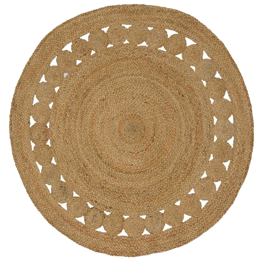 Tapijt Naturel Ø 120 cm Jute