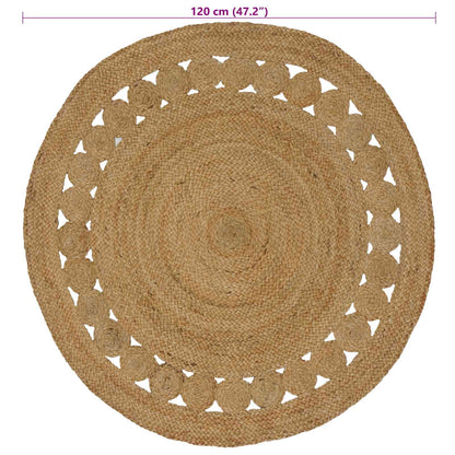 Tapijt Naturel Ø 120 cm Jute